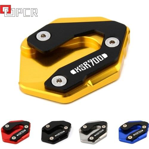 2018 New Design For Yamaha XSR900 XSR 900 2015 2016 2017 High Quality Motorcycle CNC Side Stand Enlarge kickstand Plate pad