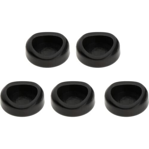 5pcs Saxophone Thumb Rest/ Button Saxophone Key Buttons Cushion Cover Thumbrest Pad Replacement for Sax Parts Accessories