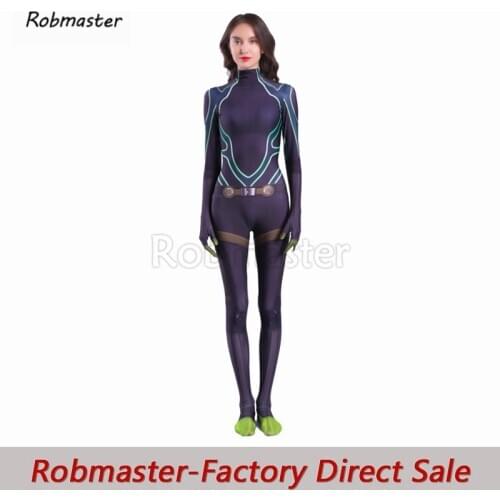 Anime Game Persona 5 Futaba Sakura Cosplay Costume Women Girls Spandex Zentai Bodysuit Jumpsuit Halloween Party Costumes