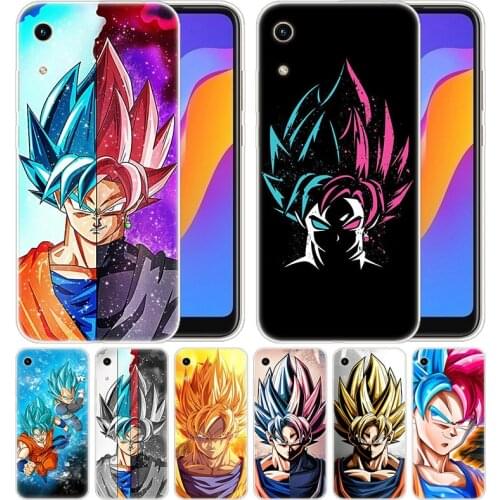 Luxury Silicone Case Super Saiya Son Goku Anime for Huawei Honor 9X 8A 7A 20 Pro 7X 8X 7S 8S 8 9 10 Lite View 20 20i 10i Play
