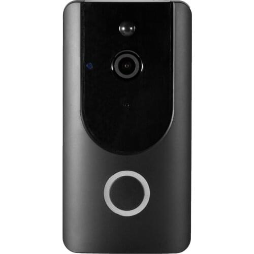 Smart Home Security Door Bell 1080P Camera Wireless Voice Intercom Doorbell 2-way Talk Monitor With Outdoor Button Indoor