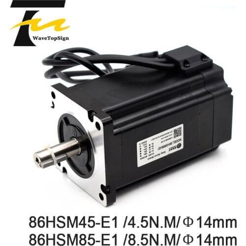 Leadshine Engraver Hybrid Servo Motor 86HSM85-E1 Voltage 75V Torque 8.5N.M Current 8A Motor High Torque Motor