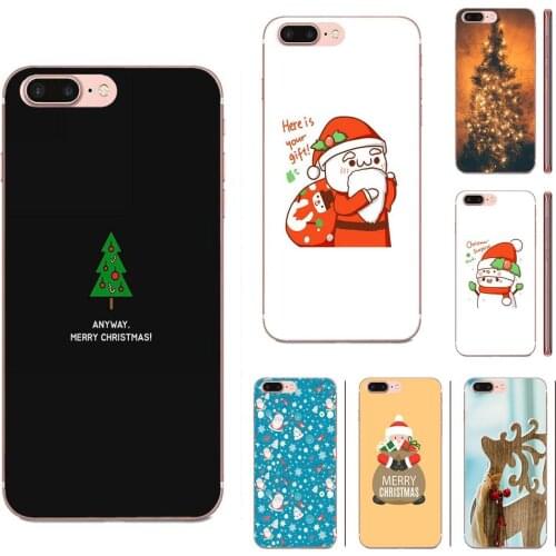 For Huawei NOVA 6 SE 5 P40 p30 lite Pro Honor V30 20 Pro Mate 30 Pro Lite 20s Phone Soft Shell Christmas Tree Elk Snowman