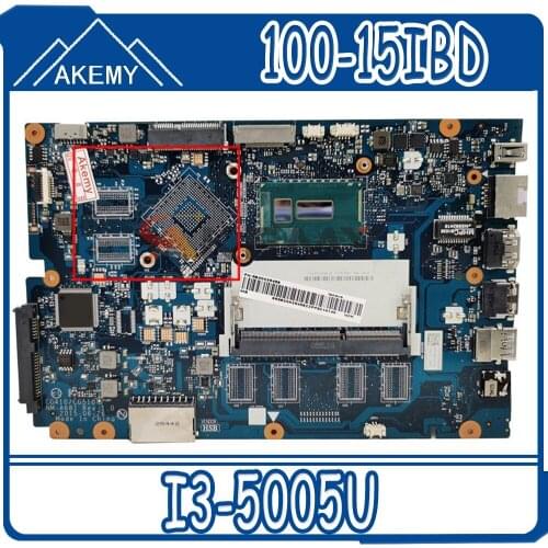 NM-A681 motherboard For Lenovo Ideapad 100-15IBD 100 15IBD CG410/CG510 NM-A681 notebook motherboard pentium I3-5005U 100% TEST