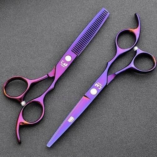 New Pro Plating Barber Hair Scissors Cutting Thinning Trimmer Hairdressing Tool
