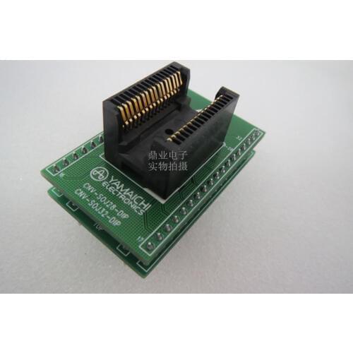Original YAMAICHI IC Test Seat SOJ32/DIP Burning Programmer SOJ32 Socket Adapter