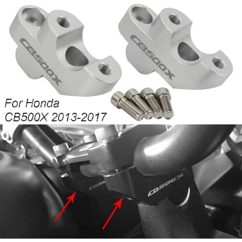 New Handlebar Riser For Honda CB 500X CB500X CB500 X 2013 2014 2015 2016 2017 Motorcycle Riser Lifting Handlebar Clamp