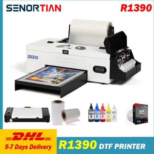 SENROTIAN A3 DTF Printer Impresora Set Oven DTF PET Film Printer T Shirt Printing Machine Directly Heat Press Transfer