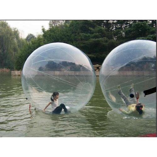 2018 New black water balloons,water rollers,inflatable pool and water walking ball Inflatable Recreation 2M ballet dance ball