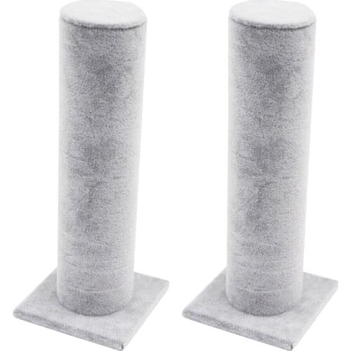 2x Vertical Jewelry Bracelet Display Bar Scrunchie Hairband Holder Organizer