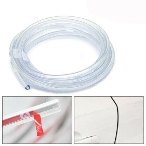 5M Car Door Edge Protector Strip Trim U Shape Guard Seal Rubber Clear Auto Part Fits For Cars SUV MPV