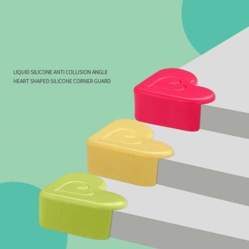 4 Pcs Soft Silicone Baby Safe Corner Protector Table Desk Corner Guard Edge Anticollision Guards for Newborn Infants