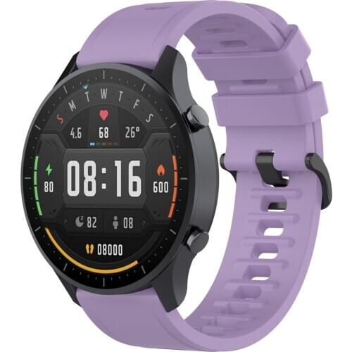 22mm Sport Watch Band for Xiaomi Mi Watch Color ремешок Silicone Rubber Wrist Bracelet for Xiaomi Mi Smart Watch Color Strap