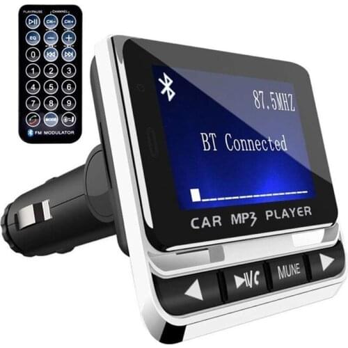 Car Mp3 Bluetooth Player Fm12b Large Screen Multi-function Card Remote Control Car Car Bluetooth Mp3 Player Bluetooth for Car