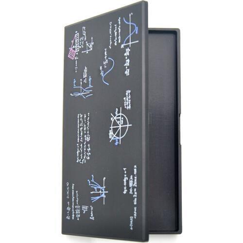 DIY Wallet long bar magnetic eyeshadow palette blush lipstick lip gloss powder magnet plate pack pressure tray box easy to carry