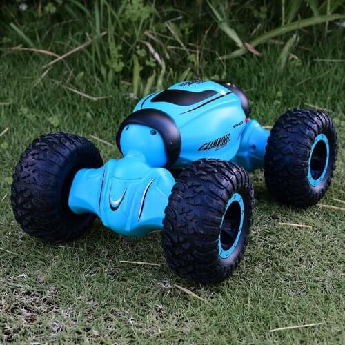 Batteries 4 WD 2.4GHz RC Crawler Car Twister- Double-sided Flip Deformation Climbing RC Car RTR Toy Gift For Kids