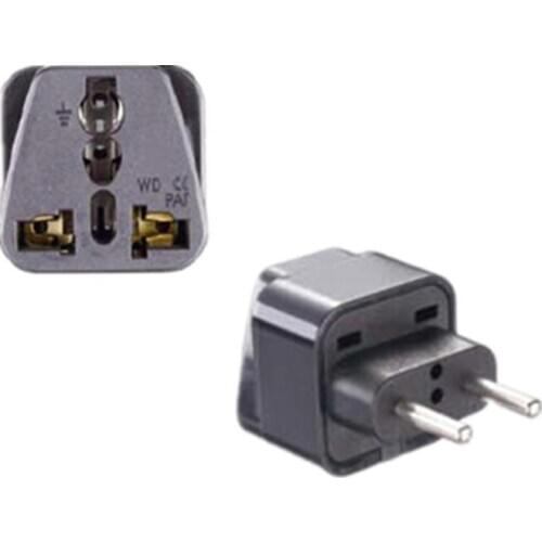 Wholesale 2pin Brazil Brazilian AC Power Plug Charger UK US EU AU to Brazil Travel Adapter Socket Converter For Home Travel Use