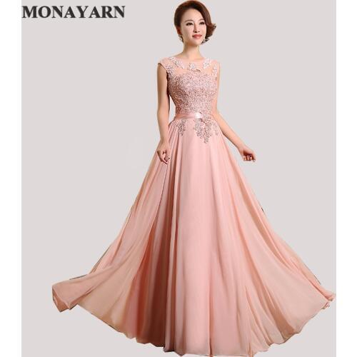 Bridesmaid Dresses Cheap 2018 Hot Sleeve Floor-Length Party Dresses Sexy Chiffon Long A-Line Prom Dresses Free shipping TL8996