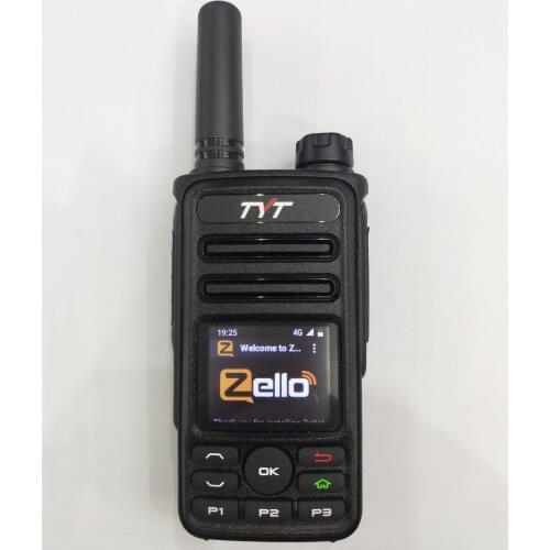 Walkie talkie with WiFi + BT functions 4G network radio zello android walkie talkie ptt 1.77 inch screen