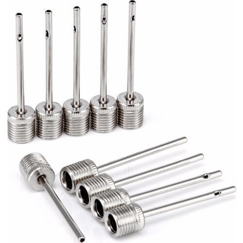 10Pcs 4cm Outdoor Sports Ball Inflating Air Pump Needle Pin Sports Football Soccer Basketball Inflatable Air Valve Adaptor Pin