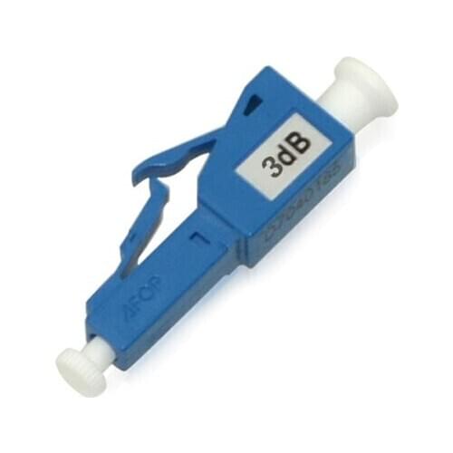 10PCS/Lot Attenuator 3dB 5dB 7dB 10dB LC Fiber Optic Attenuator Plug-In Connector Single Mode Fixed Optical Application
