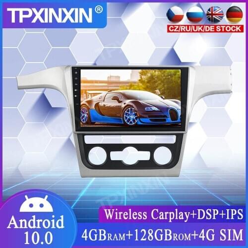 4+128G Android 10 For PASSAT 2013-2014 Car Multimedia Player GPS Navigation Head Unit Auto Radio Audio Stereo Tape Recorder DVD
