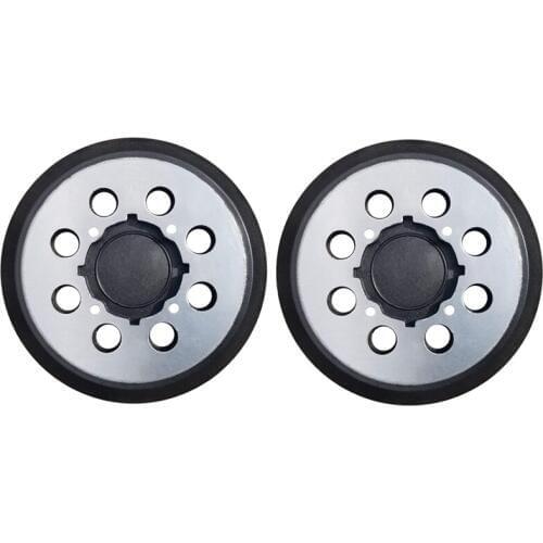5 Inch Hook-&-Loop Sander Pad with Metal Backing for DeWalt Ran Track Sander - Compatible with Models DWE6421,2Pack
