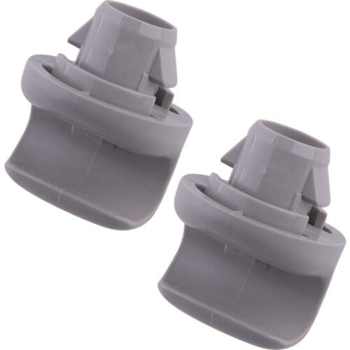 96409BC402 2Pcs/Set Car Grey Interior Sun Visor Clip Holder Bracket Fit For Nissan Qashqai J10 Juke 350Z Infiniti FX45 FX35 G35