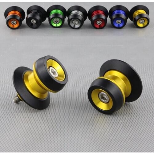 CNC Motorcycle Aluminum Swingarm Spools Slider Stands Screws fits For KAWASAKI EX250 NINJA 250 NINJA 300 Z250 Z300 2008-2012