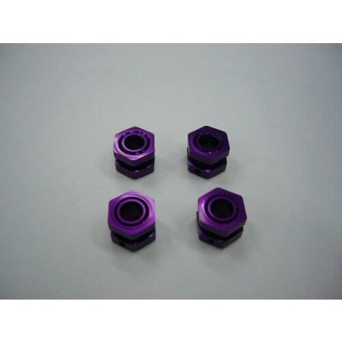 Aluminum Drive Adaptors with Wheel Stopper Nuts for Kyosho MP7.5