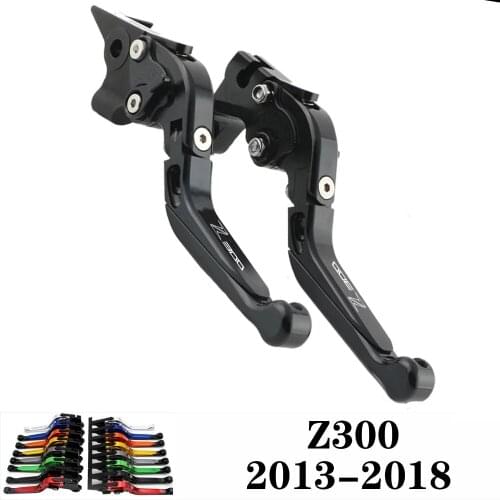 For KAWASAKI Z 300 Z300 NINJA300 NINJA 300 2013 2014 2015 2016 2017 2018 Motorcycle Adjustable Brake Clutch Lever Levers Folding