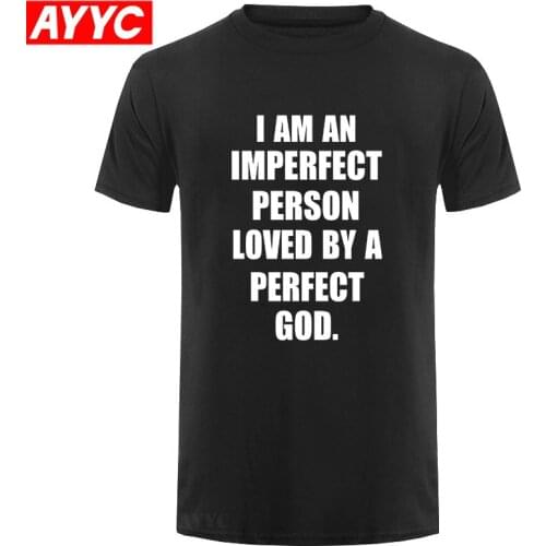 God love by PERFECT GOD and christian Jesus T Shirt Novelty Funny Tshirt Mens Clothing