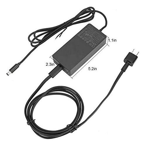 Huiyuan Fit for 15V 6A 90W Ac Adapter Power Supply Charger for Microsoft Docking Station Surface Pro 3 Pro 4 Surface Book 1749