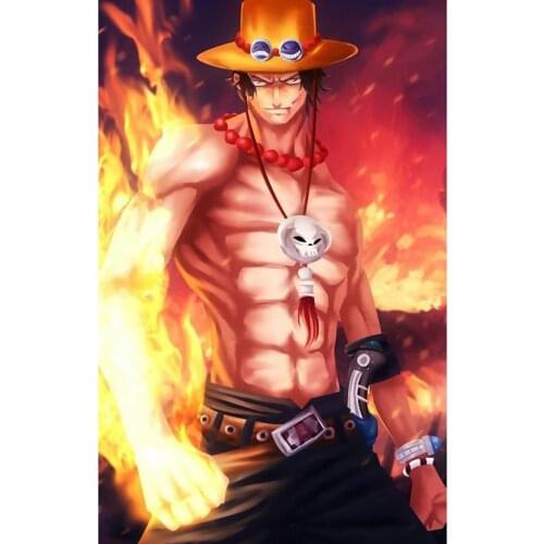 One Piece Japan Anime DIY 5D Diamond Painting Full Drill Rhinestones Diamond Embroidery Cross Stitch Mosaic kidroom Decor WG2581
