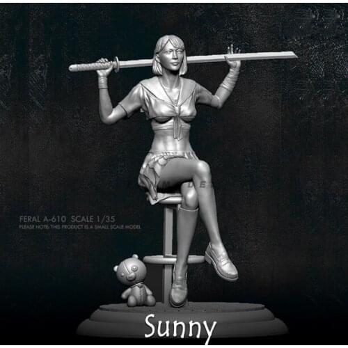 1/35 Resin model kits DIY figure self-assembled A-610