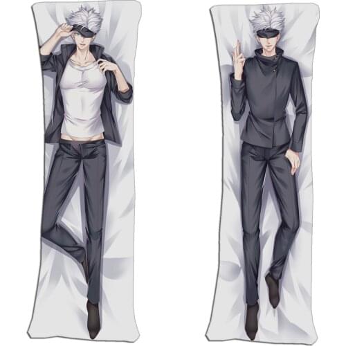 Jujutsu Kaisen Pillow Covers Dakimakura Cover 3D Double Sided Bedding Hugging Body Pillow Case
