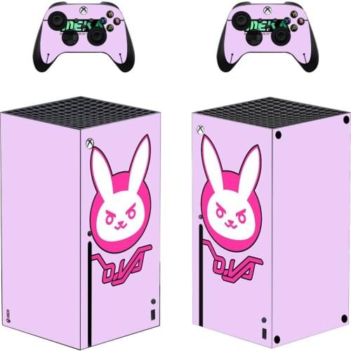 New Game DVA Skin Sticker Cover for Xbox Series X Console and Controllers Series X Skin Sticker Decal Vinyl