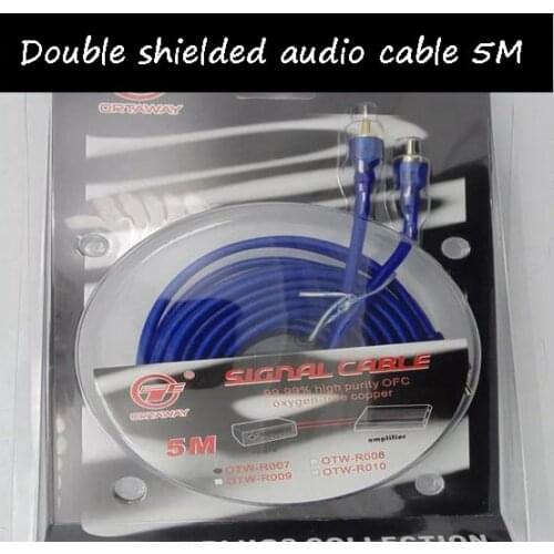 Speaker Wire Home theater 5 m Blue audio subwoofer amplifier connection Subwoofer Amplifier Cable Audio
