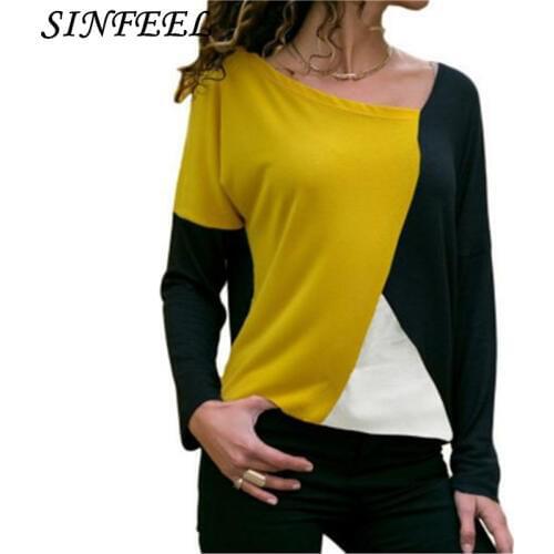 Женские длинные футболки SINFEEL China At AliExpress