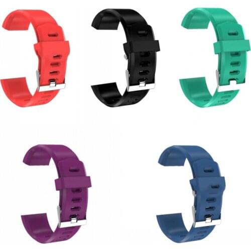 Replacement Wristband Comfortable Silicone Wrist Strap Watch Band Bracelet For ID115 Plus Fitness Watch Tracker