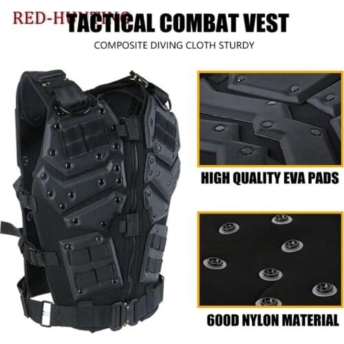 TF3 Tactical Vest Molle Hunting Combat Body Armor Vest Outdoor Game Clothing Hunting Vest Training Protection