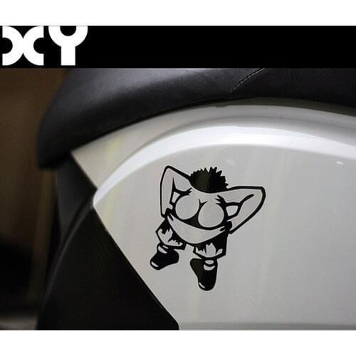 XY Funny Vinyl Car Stickers and Decals for motorcycle