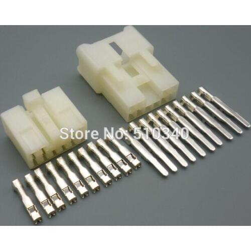 1set 10-hole 2.3mm waterproof Automotive male &female Connectors plug