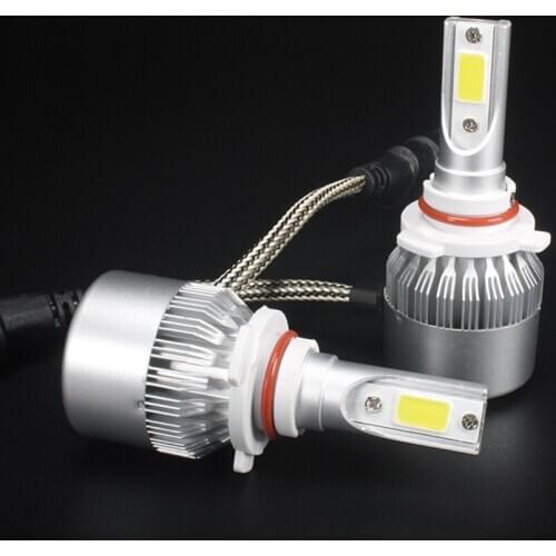 1 Pair H7 H4 LED Car Headlights 72w 7200lm Light Bulbs H1 H11 Automobiles 6000K 9005 9006 Parking 12V LED