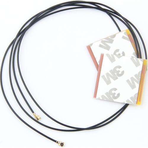 New 1 Pair Internal Wireless Wifi Antenna For Intel 7260HMW BCM94352HMB 3G Module PEX LAN Antenna Cable for Laptop