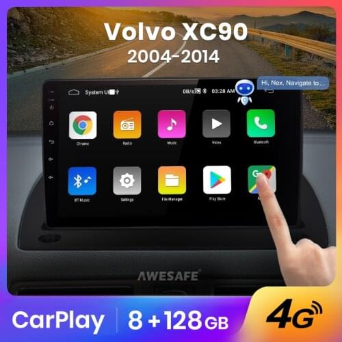 AWESAFE PX9 For Volvo XC90 2004 - 2014 Car Radio Multimedia Video Player Navigation GPS No 2 din 2din DVD Android 10