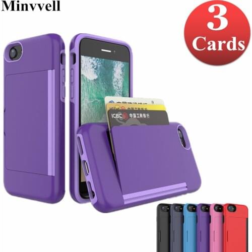Candy Color Business Case For iPhone SE 2020 SE2 7 8 Plus 7+ 8+ 6 6s Case Flip Armor Card Slots Cover for iPhone 7 7plus 8plus 6