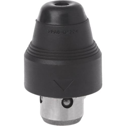 Holding Fixture SDS Plus Drill Chuck For Bosch GBH2-26DFR GBH2-28DFV GBH4-32DFR Durable Stainless Steel Black