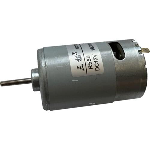 R550 BABY CARRIER High Speed DC 6V 12V Motor Long Shaft Toy DIY 5200RPM 18000RPM