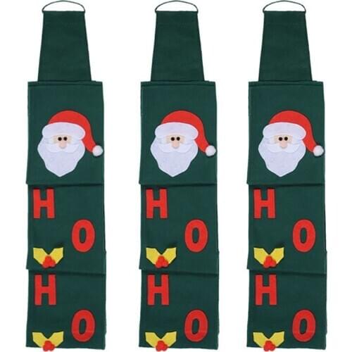 Christmas Party Decor Tissue Box Portable Foldable Paper Container Home Decoration Napkin Holder Cover Room Car Sofa Hotel